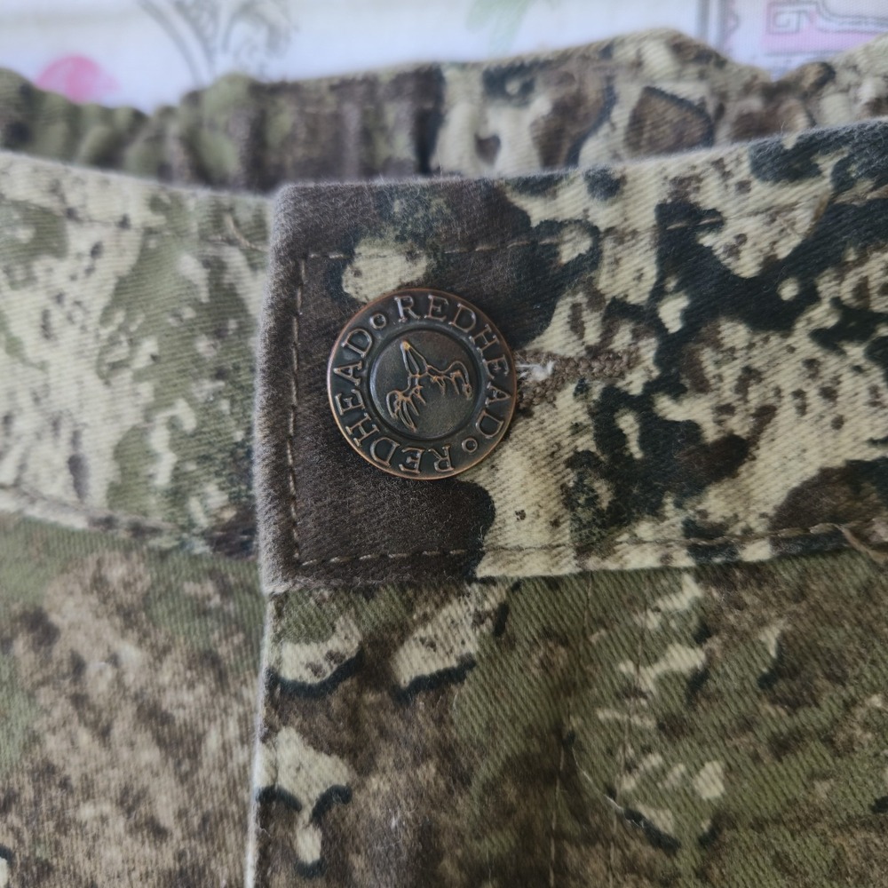 Red Head Pants Mens S Camouflage Silent Hide True Timber Prairie Camo Outdoors - Picture 3 of 6